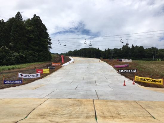 バナー設置ゲレンデ